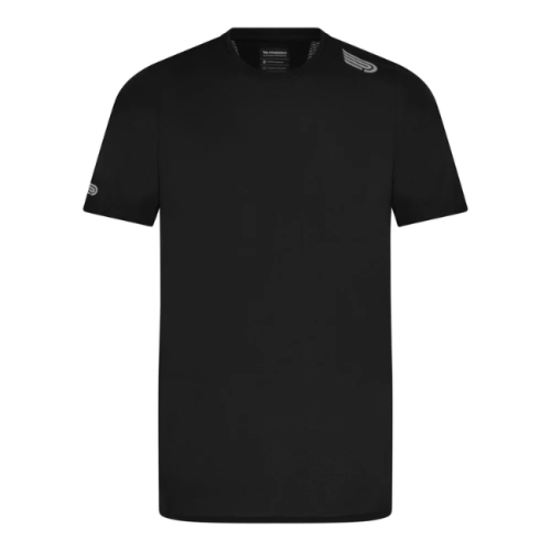 PRESSIO - Men - Elite SS Top - Black/Silver